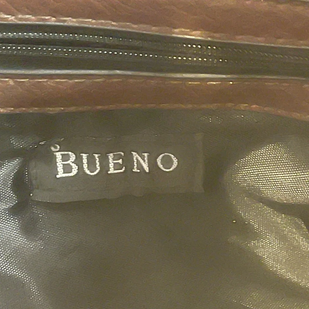 Bueno Two-Tone Black and Brown Shoulder Bag - Picture 7 of 8